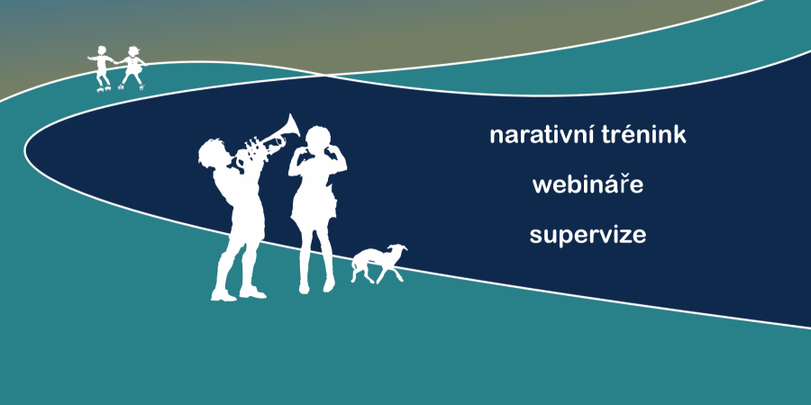 narativní trénink, webináře, supervize